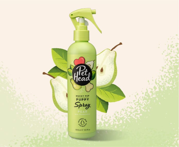 Pet Head Mucky Pup Puppy Spray - Pear with Chamomile
