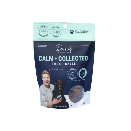 Drool By Dr Chris Brown - Chicken Calm + Collected Treat Balls 110gr