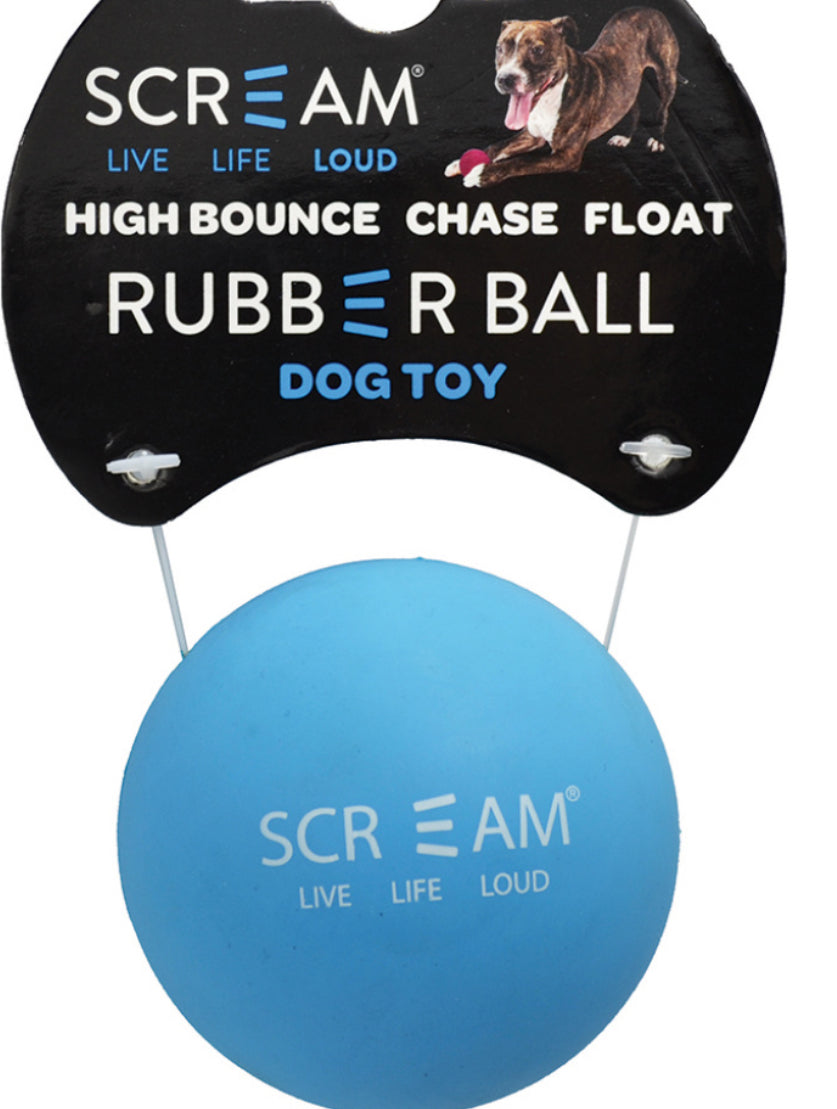 Scream Rubber Ball