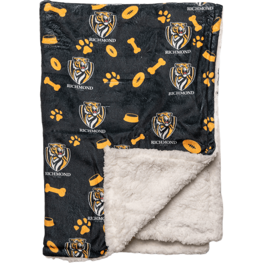 Richmond Tigers AFL Pet Blanket