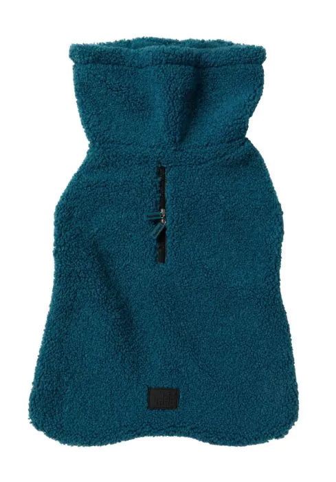 FuzzYard The Cosy Snood Coat BLUE LAGOON