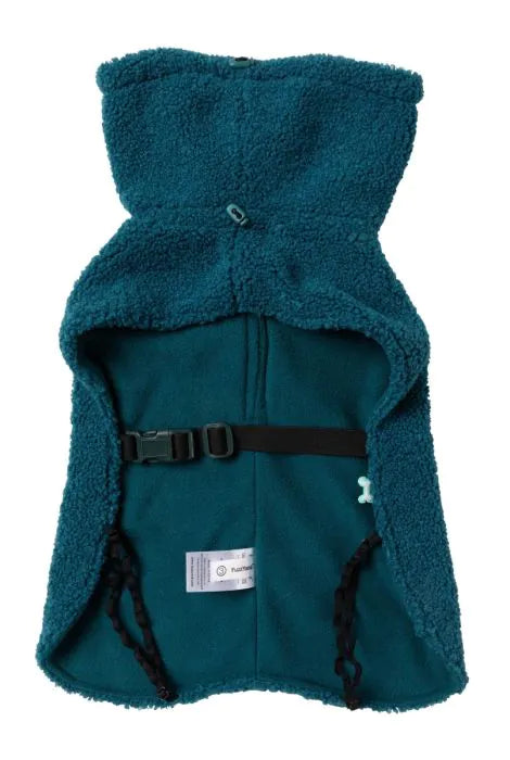 FuzzYard The Cosy Snood Coat BLUE LAGOON