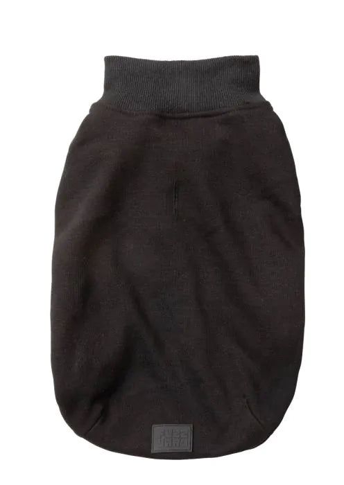 FuzzYard Smiley Sweater BLACK