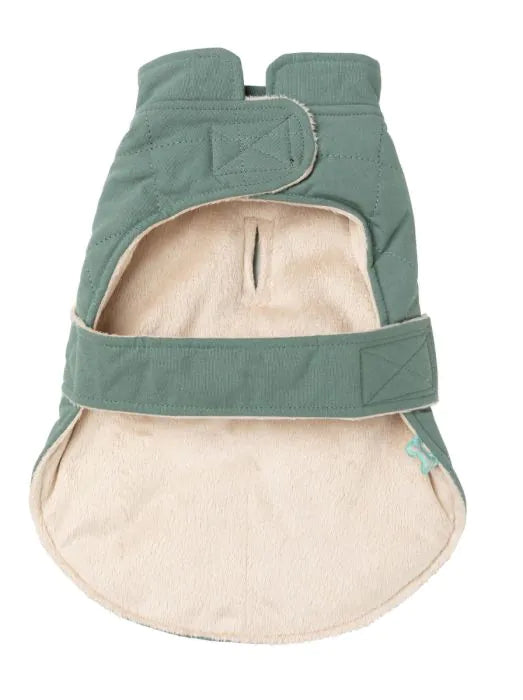 FuzzYard Life Wrap Vest MYRTLE GREEN