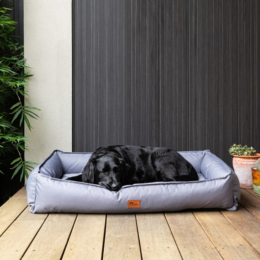 Superior Pets Ortho Dog Lounger Ripstop Steel Grey