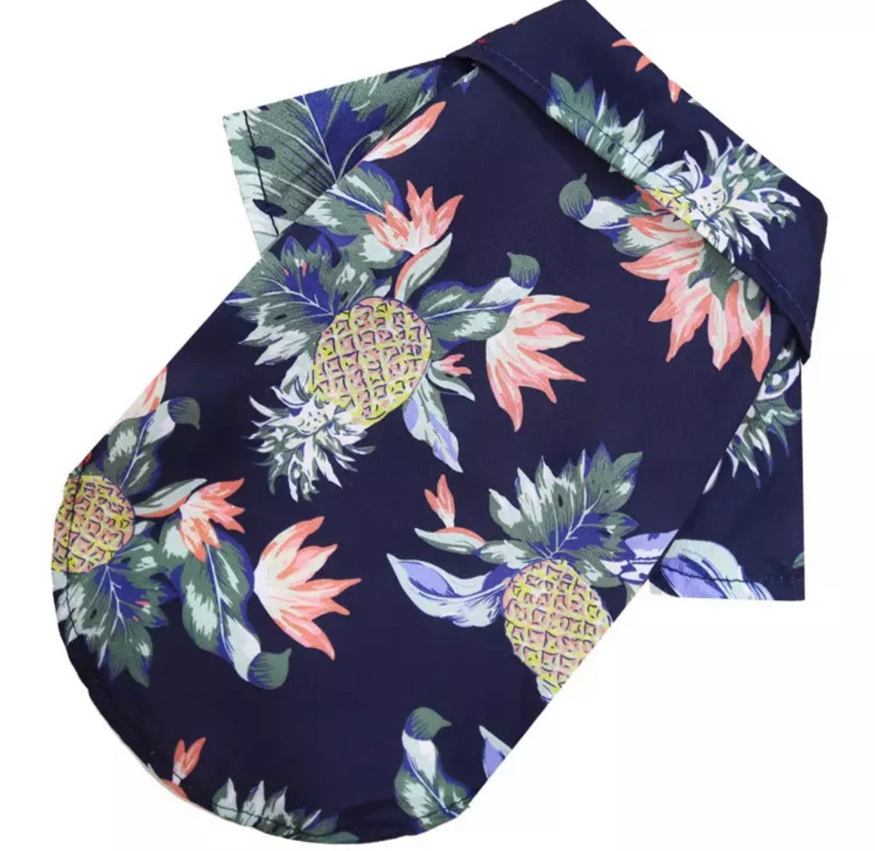 Dog Summer Shirt Navy
