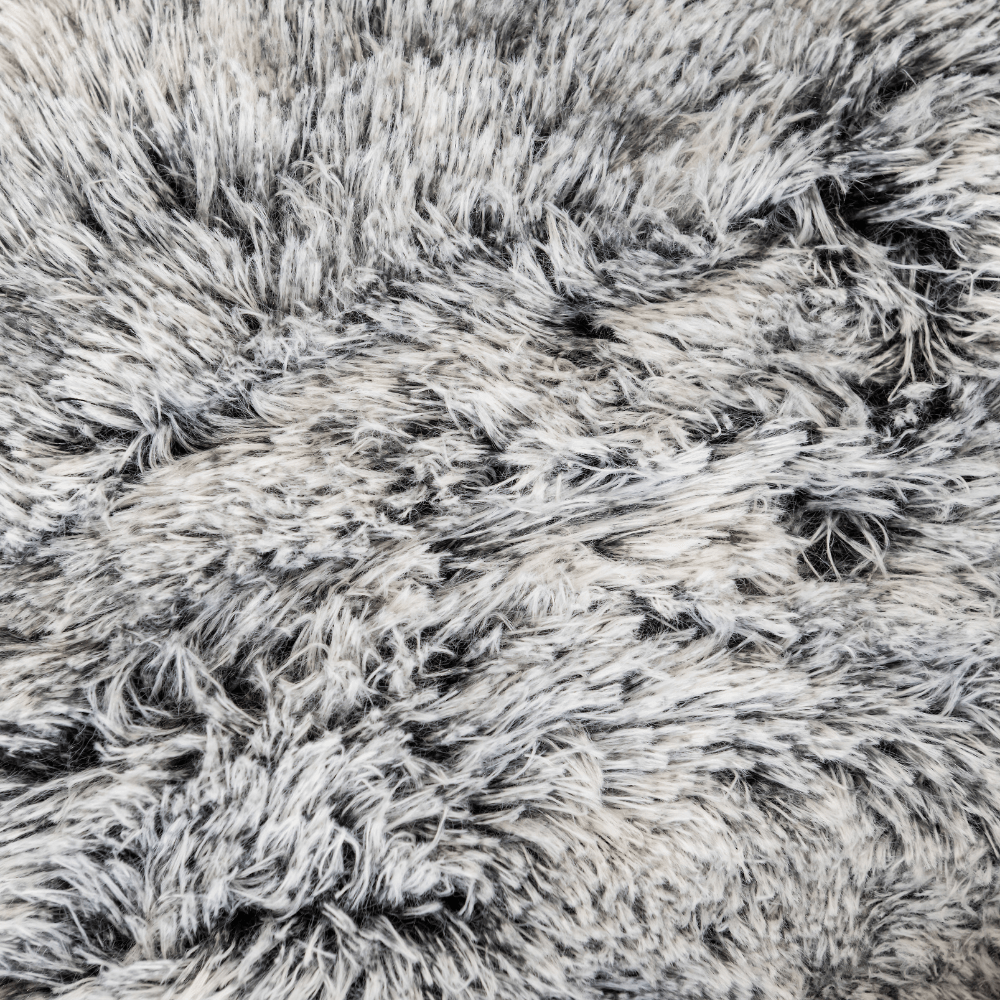 Superior Pets Curl Up Cloud Calming Dog Bed Dove Grey