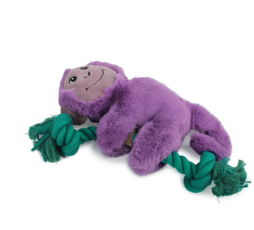AFP Safari Cuddle Dog Toy - Monkey