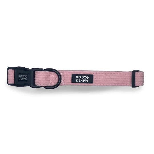 Big Dog & Skippy Corduroy Collar Bubblegum