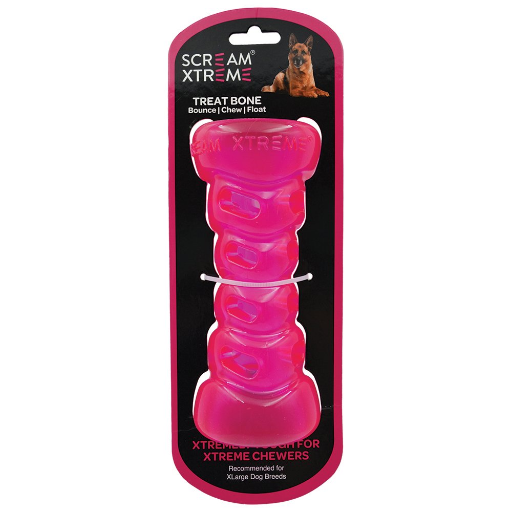 Scream Xtreme Treat Bone Loud Pink