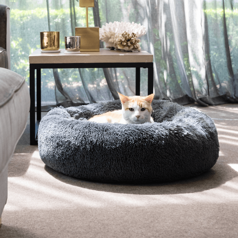 Superior Pets Curl Up Calming Tranquil Grey
