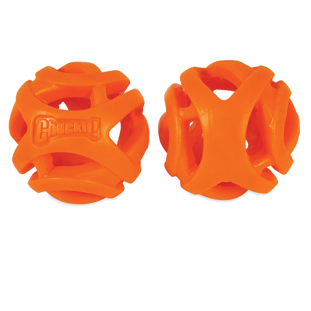 Chuckit! Breathe Right Fetch Ball Medium 6cm 2pk