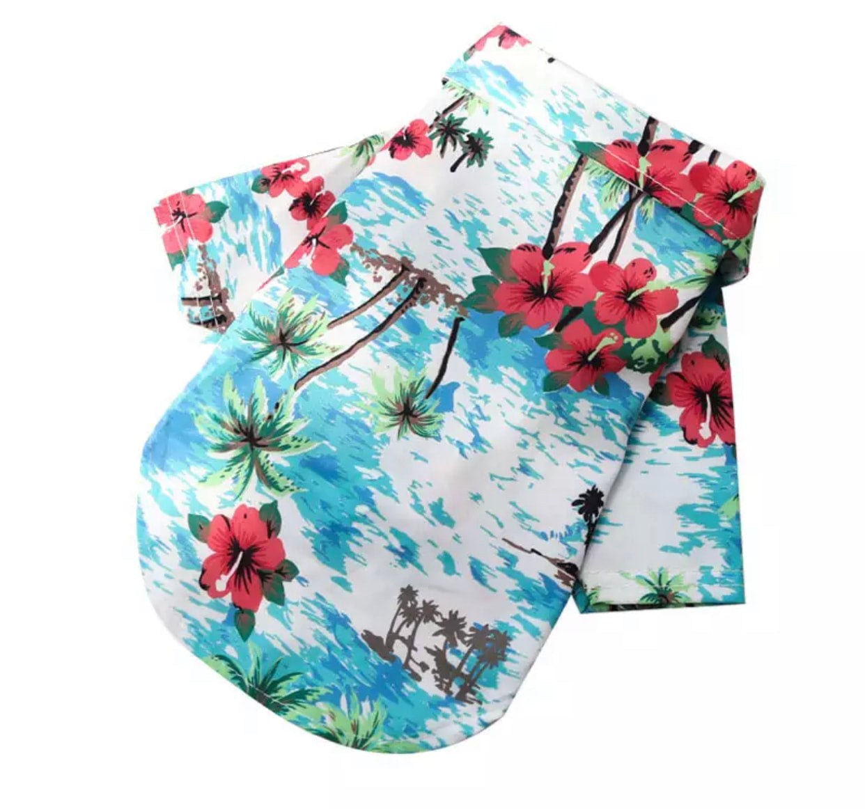 Dog Summer Shirt Turqoise