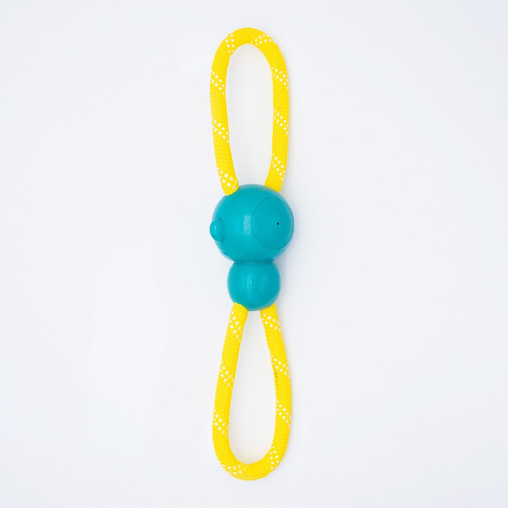 Zippy Paws RopeTugz Tuff Monkey Teal