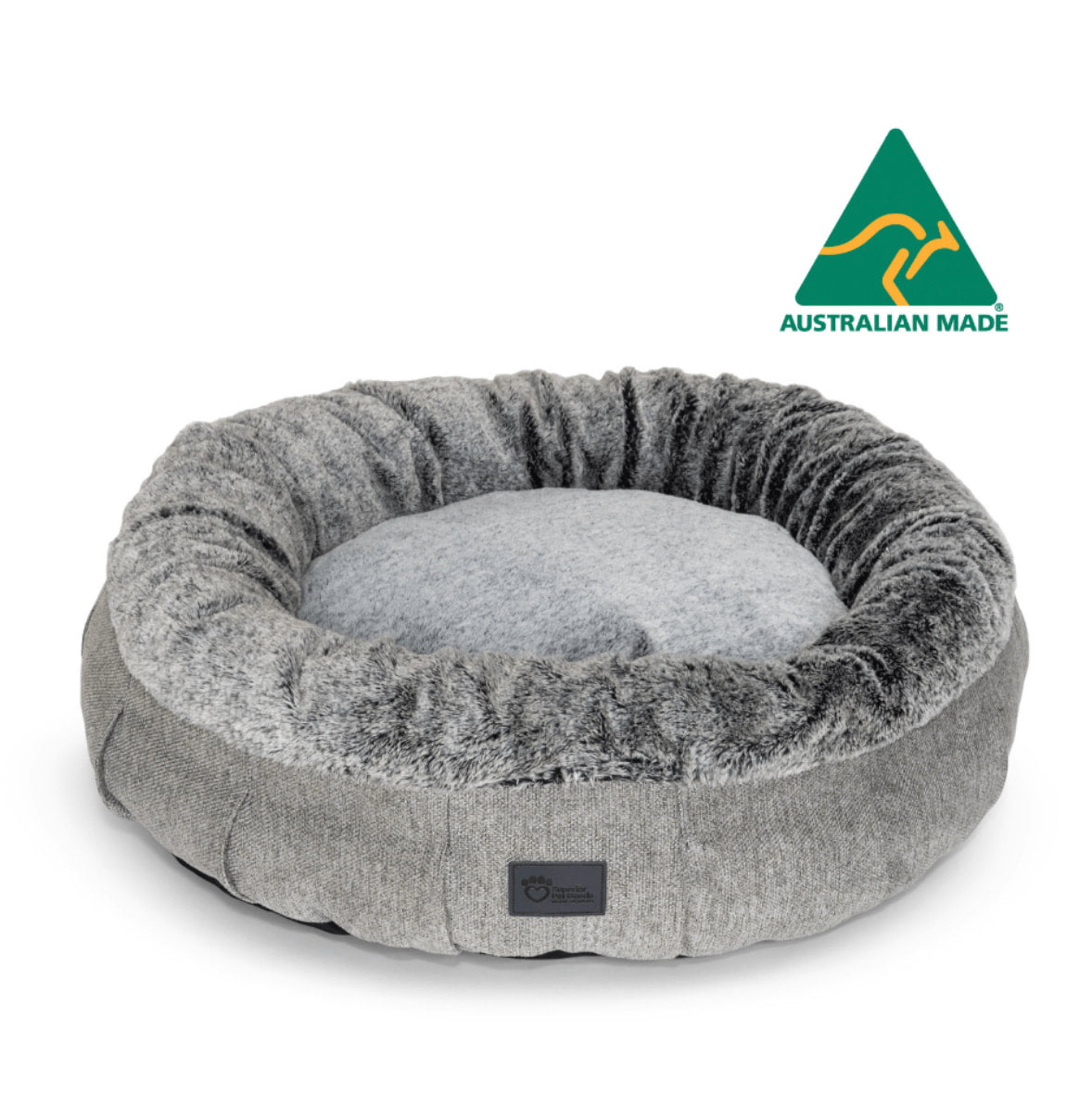Superior Pets Harley Harlow Grey + Artic Faux Fur