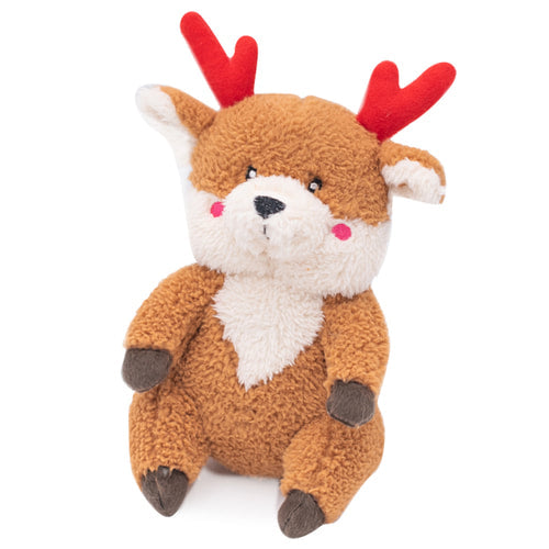 Zippy Paws Holiday Cheeky Chumz Reindeer