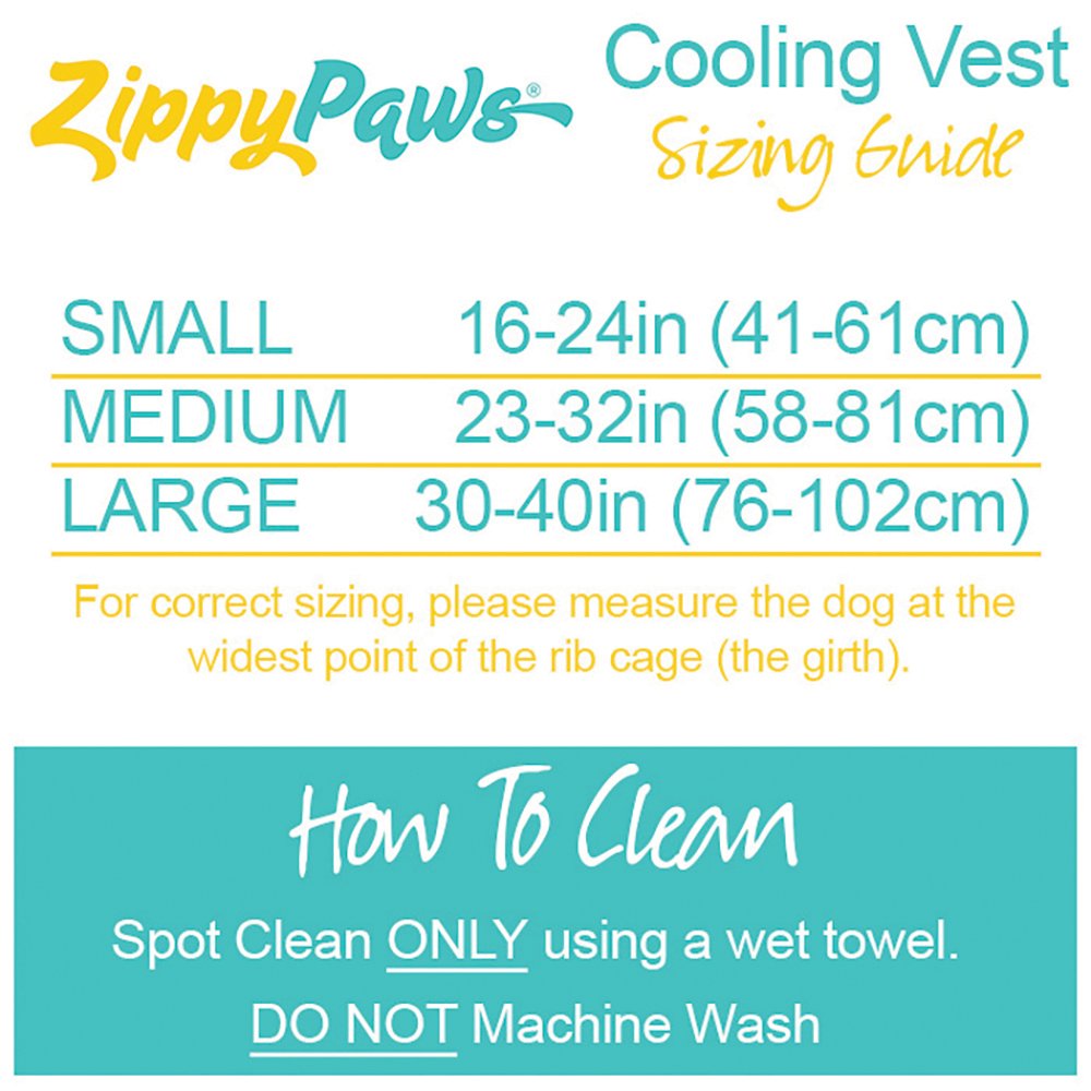 Zippy Paws Cooling Vest Blue