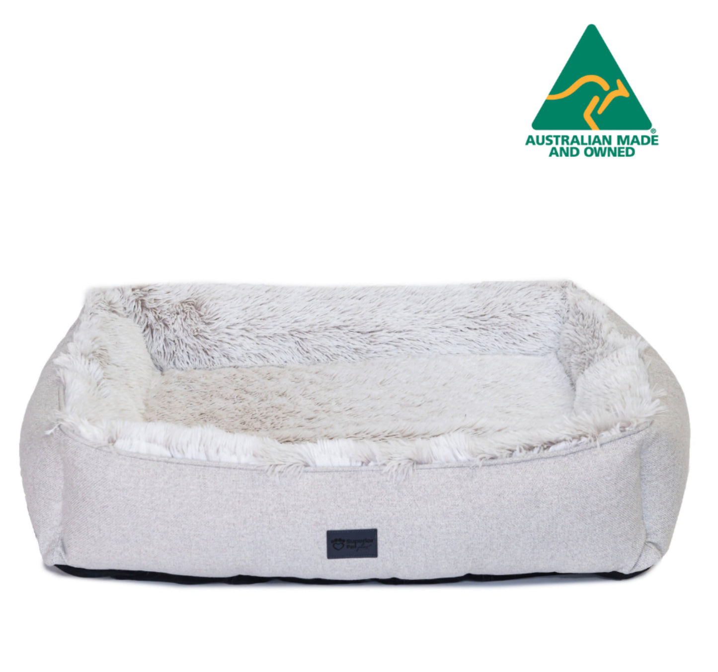 Superior Pets Dog Lounger Aspen Faux Fur
