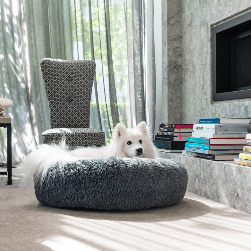 Superior Pets Curl Up Calming Tranquil Grey