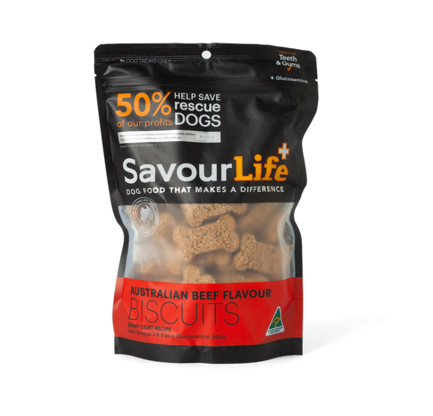 SAVOURLIFE Australian Beef Flavour Biscuit 500G