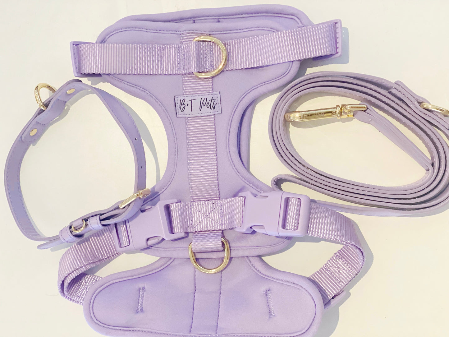 B+T Pets Harness Lilac