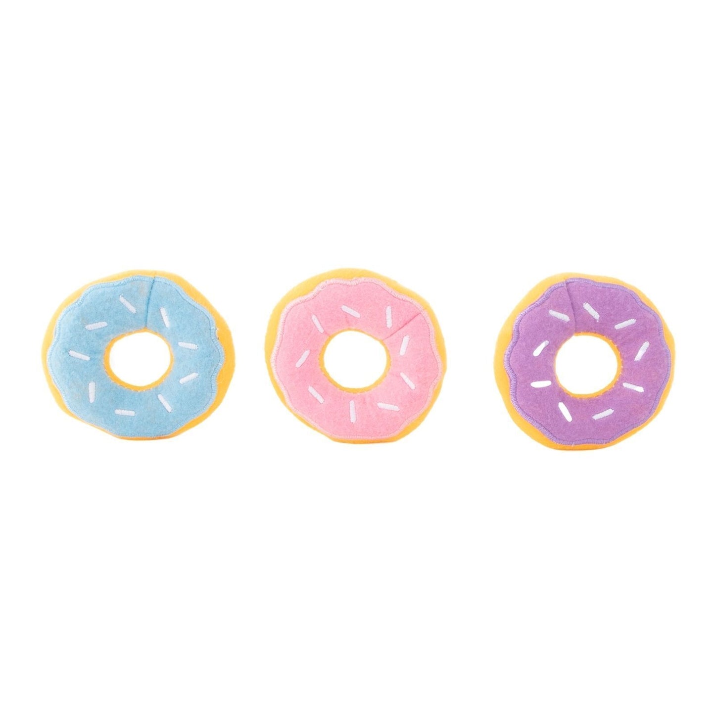Zippy Paws Miniz Donutz 3pack