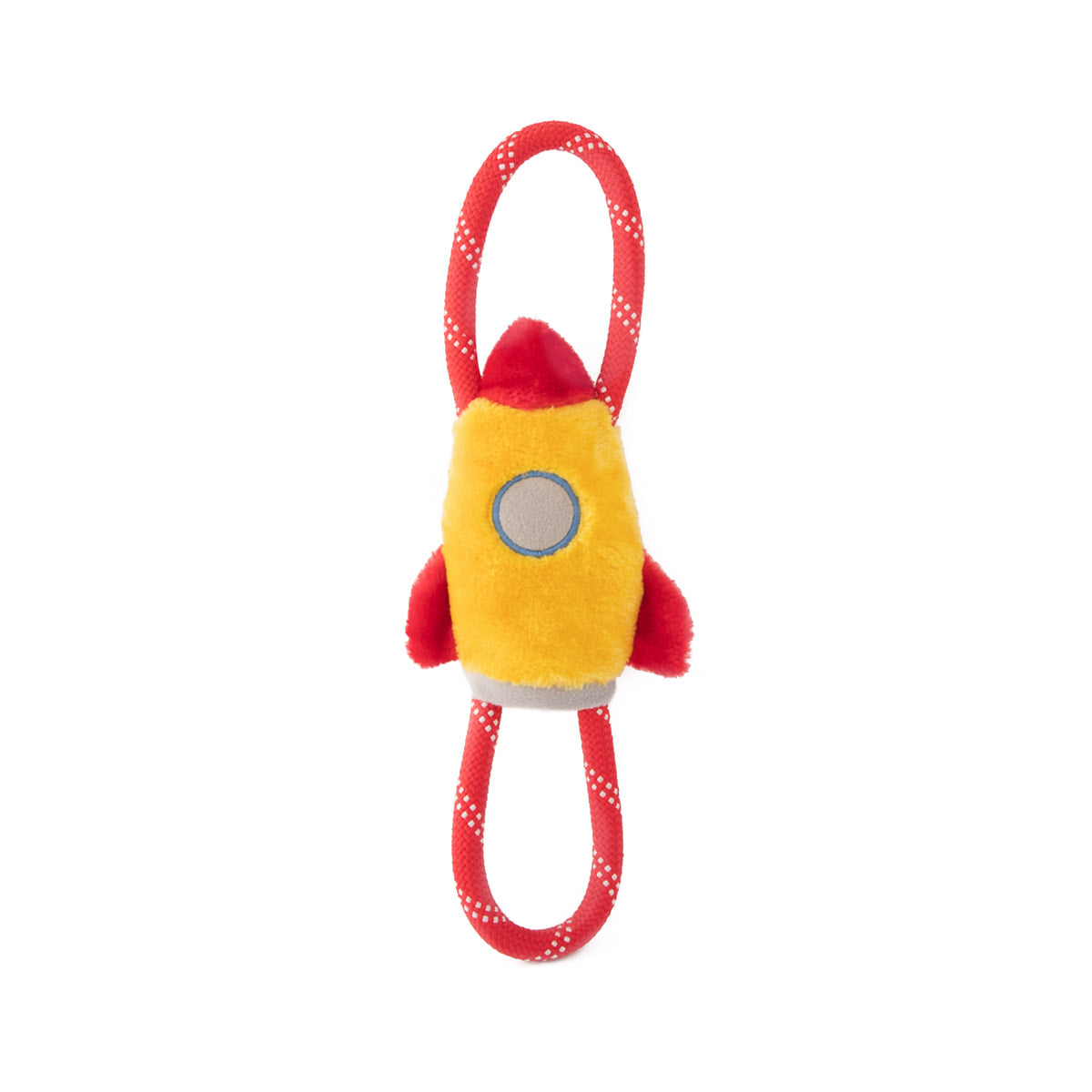Zippy Paws Rope Tugz Spaceship