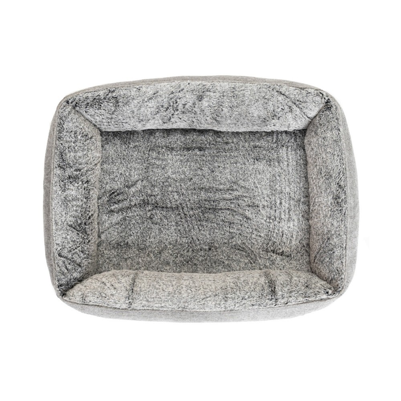 Superior Pets Ortho Dog Lounger Artic Faux Fur