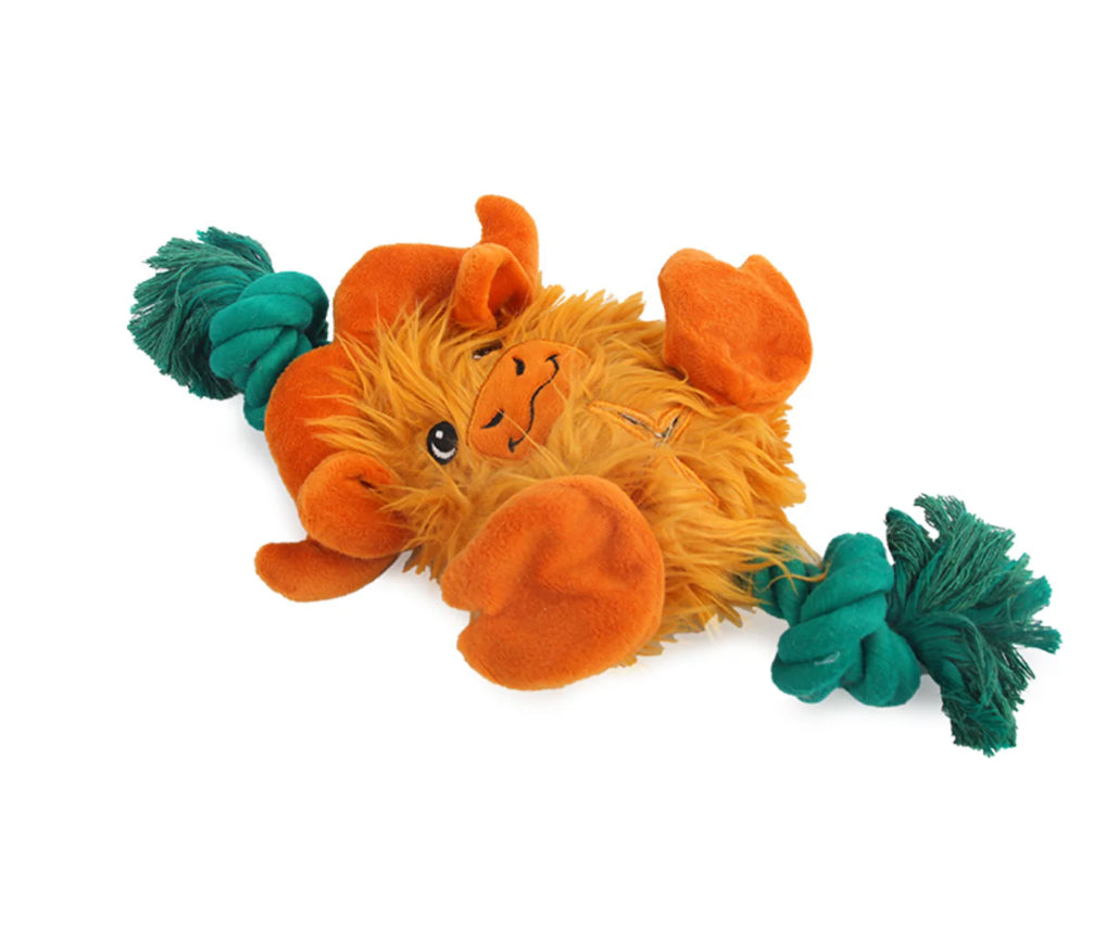 AFP Safari Big Foot Dog Toy - Buffalo
