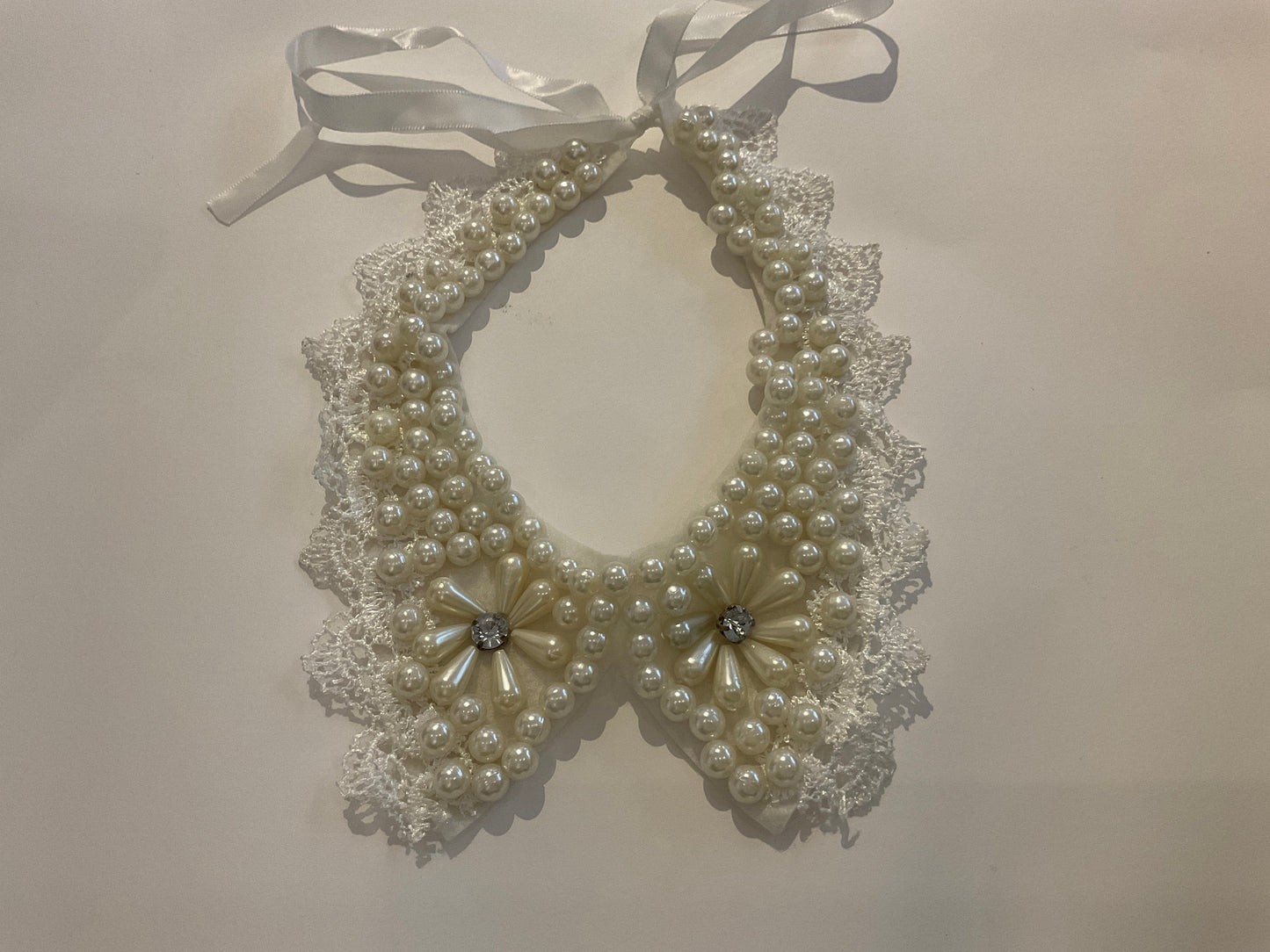 Pearl Flower Lapel