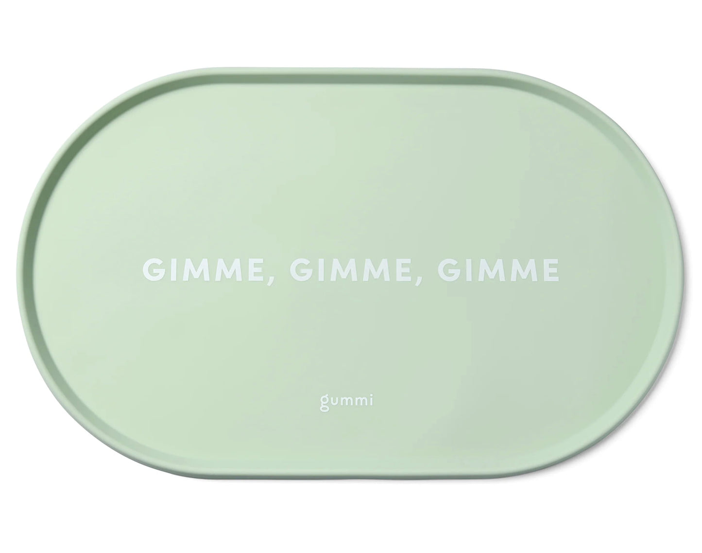 Gummi Pets Silicone Feeding Mat Mint