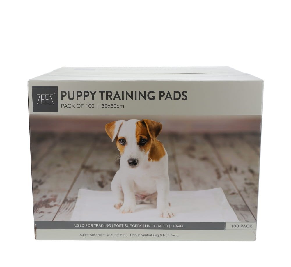 Zeez Puppy Training Pads 60x60cm 100pk