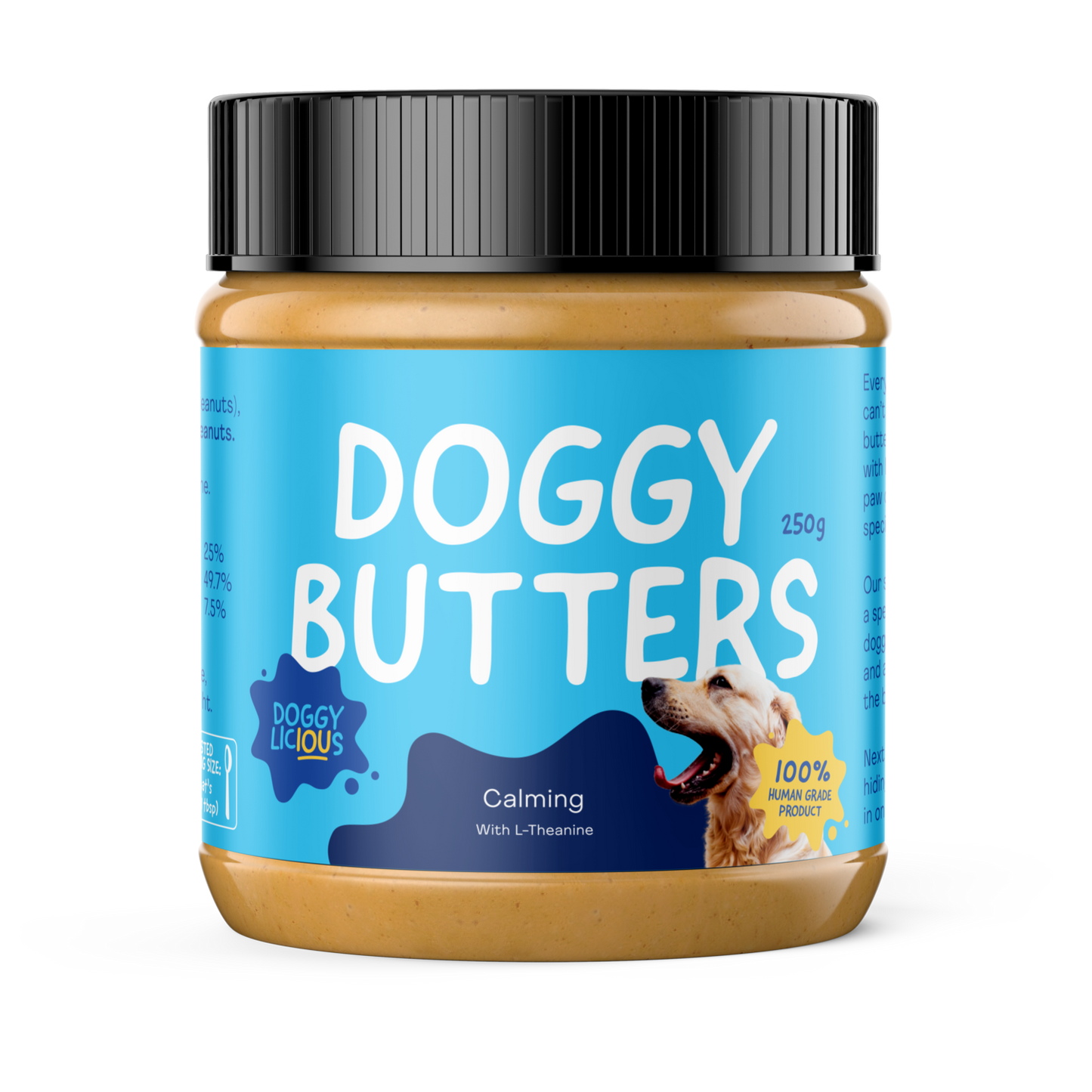 Doggylicious Calming Peanut Butter 250gr