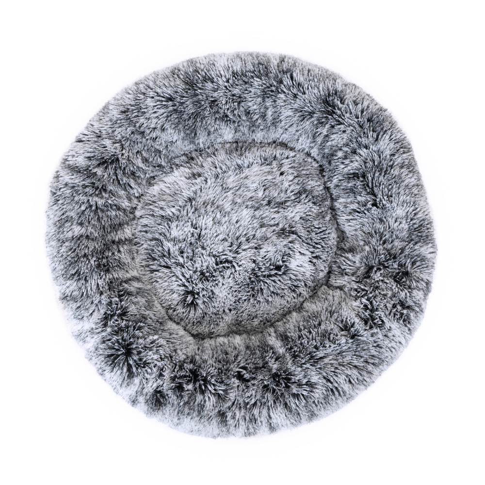 Superior Pets Curl Up Cloud Calming Dog Bed Dove Grey