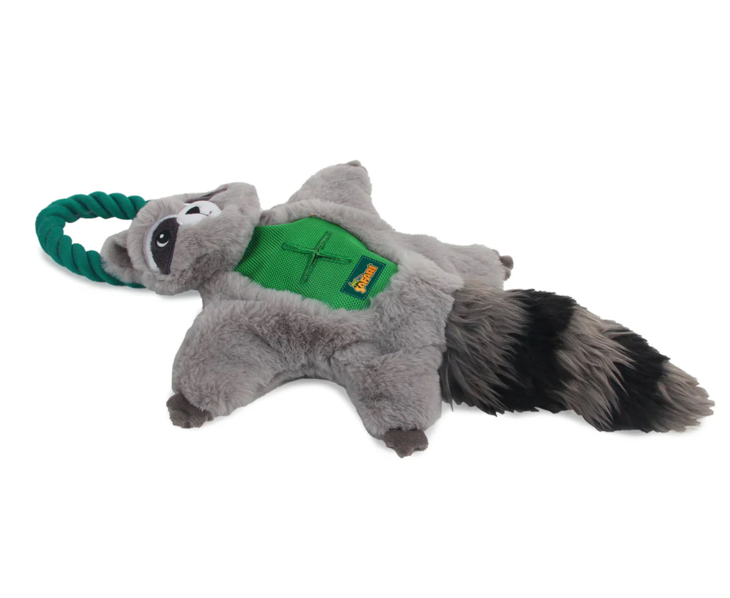 AFP Safari Raccoon Dog Toy with Rope