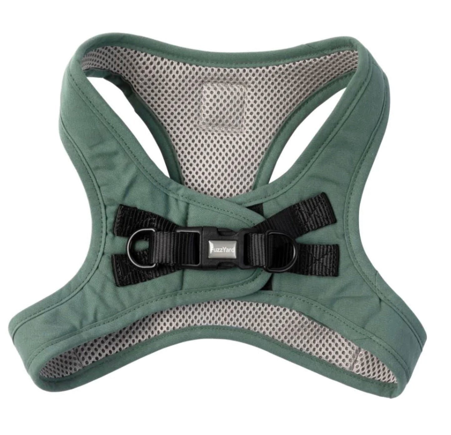 Fuzzyard Life Step In Harness Myrtle Green