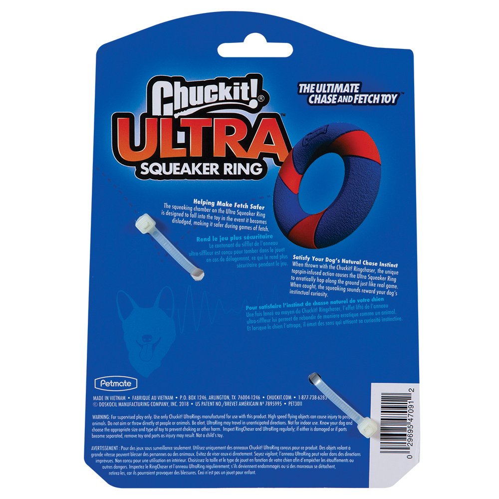 Chuckit! Ultra Squeaker Ring