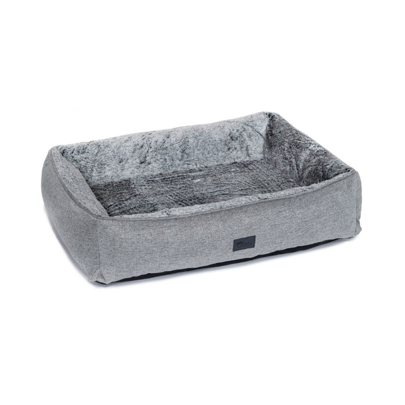 Superior Pets Ortho Dog Lounger Artic Faux Fur