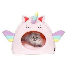 All Fur You Unicorn Cat Cave Pink