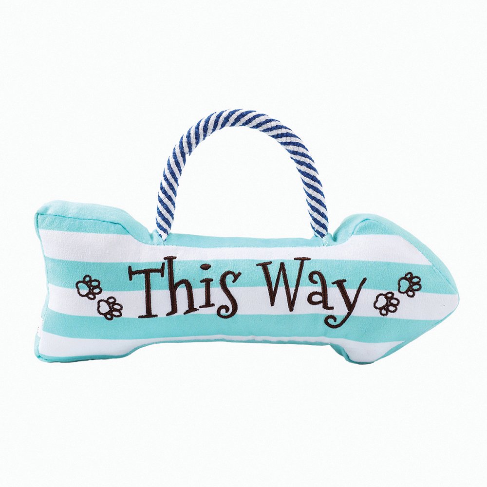 HugSmart Rope Funz Dog Toy Beach Daze Sign