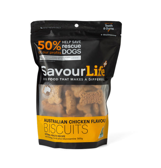 SAVOURLIFE Australian Chicken Flavour Biscuit 500G