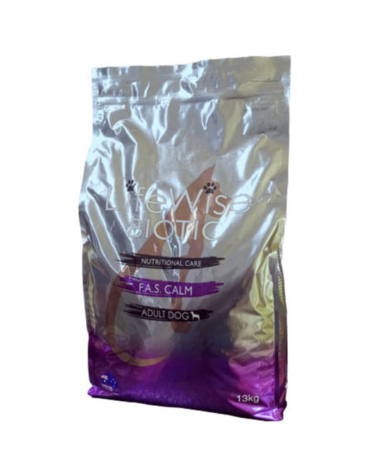 Lifewise Biotic F.A.S Calm With Fish, Lamb, Rice, Oats + Veg For Dogs 13kg