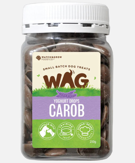 WAG Yoghurt Drops 250gr - Carob