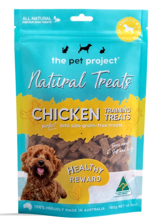 The Pet Project Chicken Training Treats 180gr