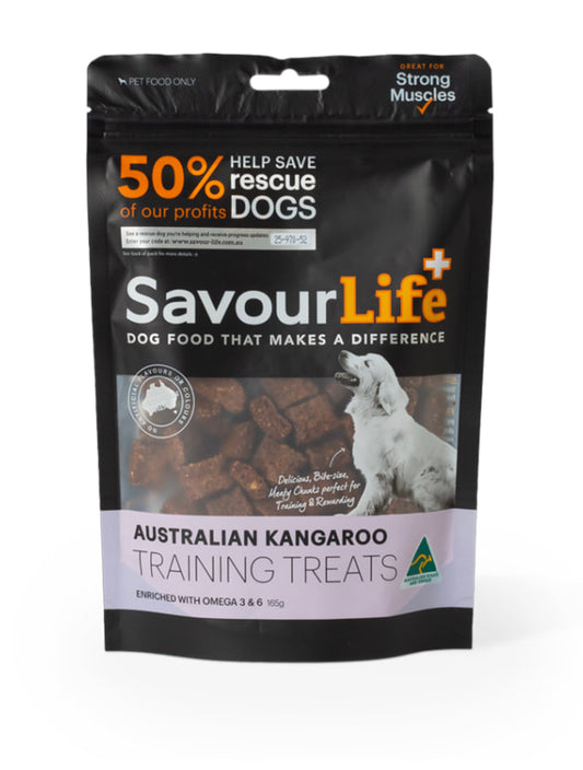 SAVOURLIFE Australian Kangaroo Training Treats 165G
