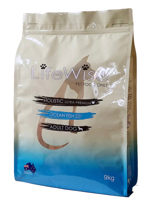 Lifewise Ocean Fish With Lamb, Veg + Rice SMALL bites For Dogs 9kg
