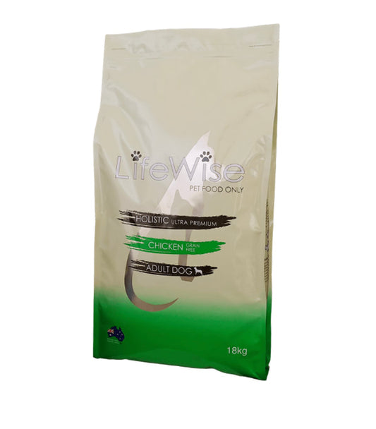 Lifewise Grain Free Chicken With Turkey + Veg For Dogs 18kgs