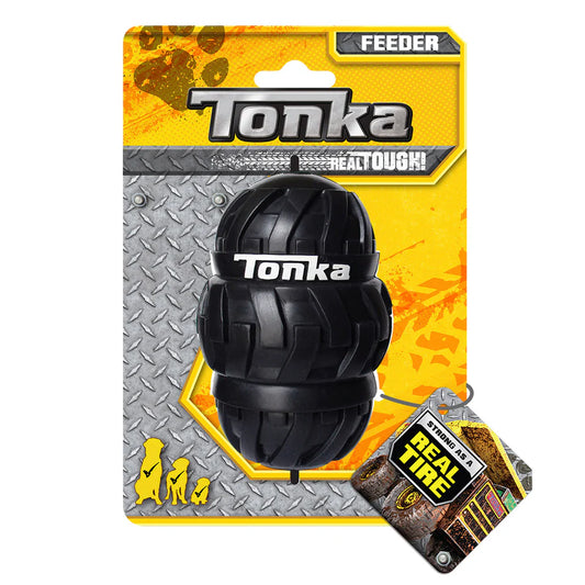 TONKA Tri Stack Tread Feeder Black 10cm .