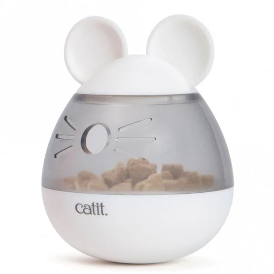 Pixi Whiskers Treat Dispenser - White