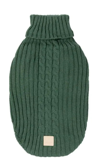 FuzzYard Life Knitted  Sweater MYRTLE GREEN